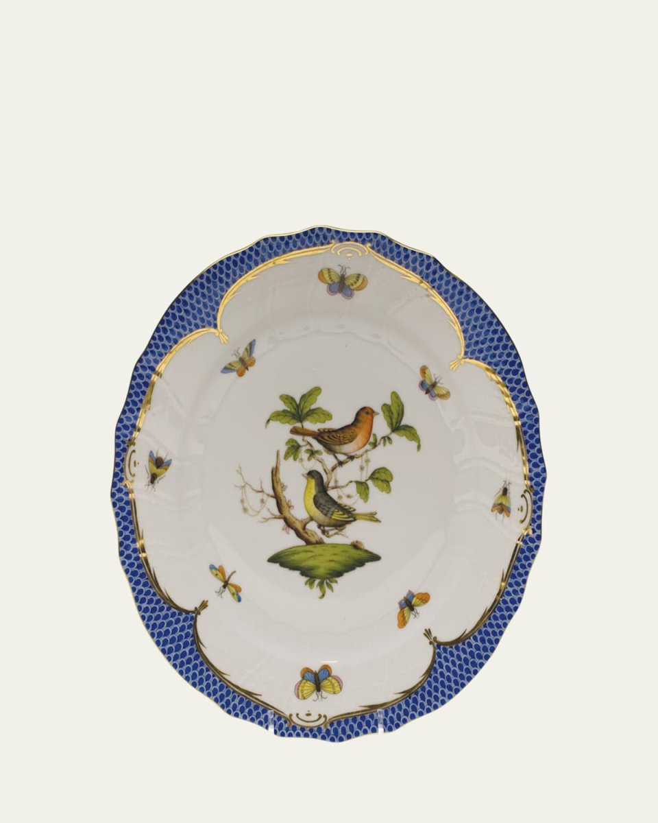 Rothschild Blue Motif 03 Dinner Plate